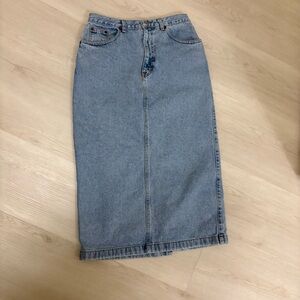 Calvin Klein Light Blue Denim with Brown Patch